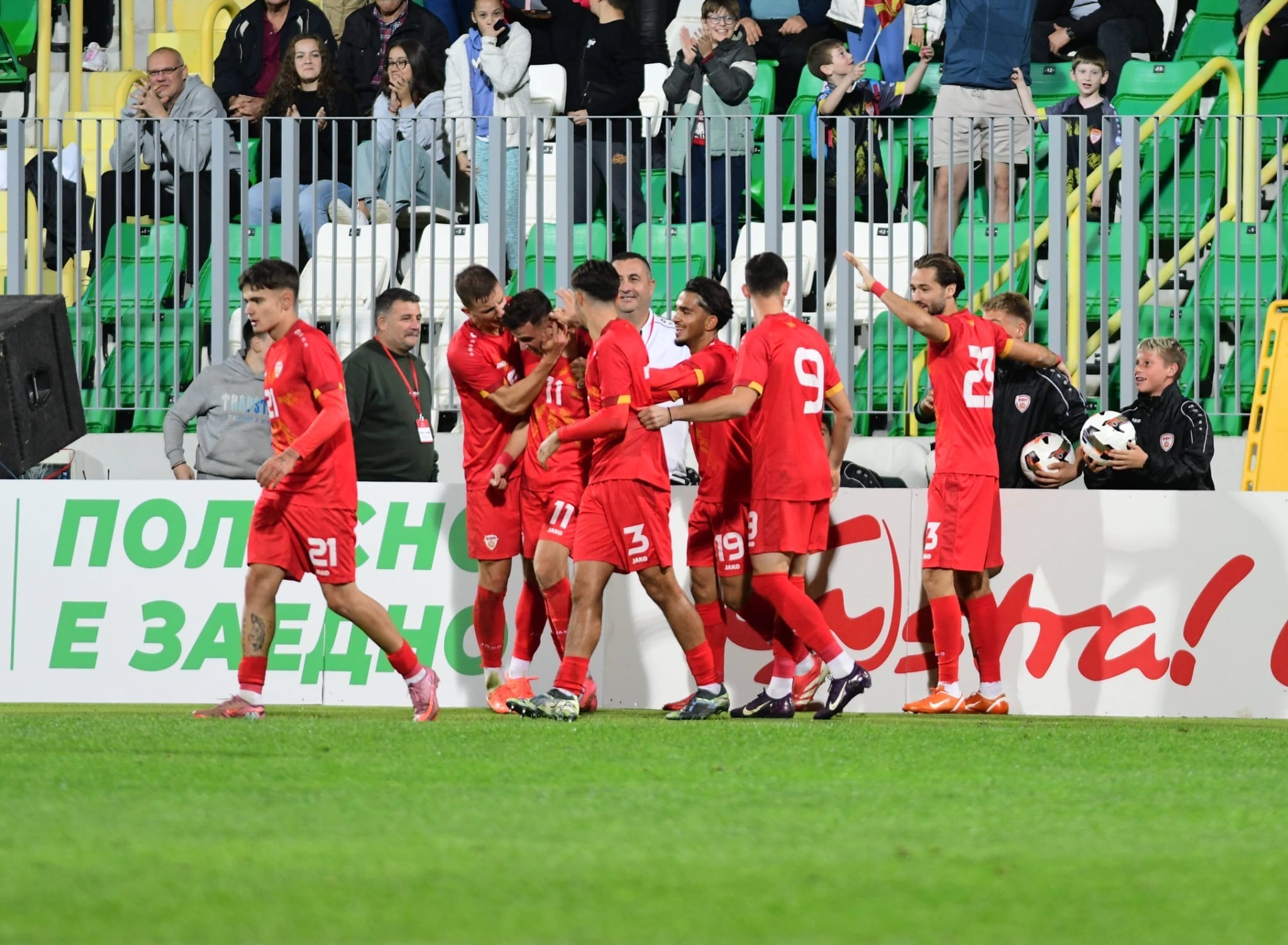 Македонија до 21 година славеше во Ереван против Ерменија